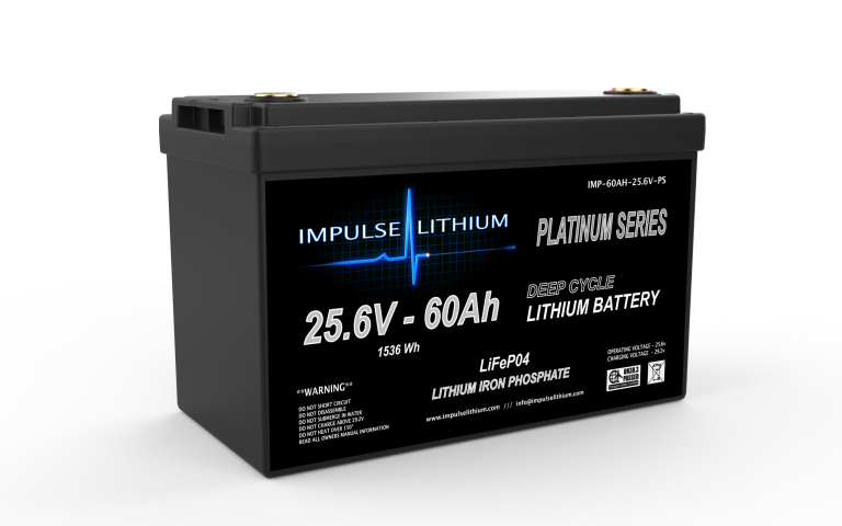 Impulse Lithium 24v 60Ah Platinum Series LiFePO4 Lithium Battery