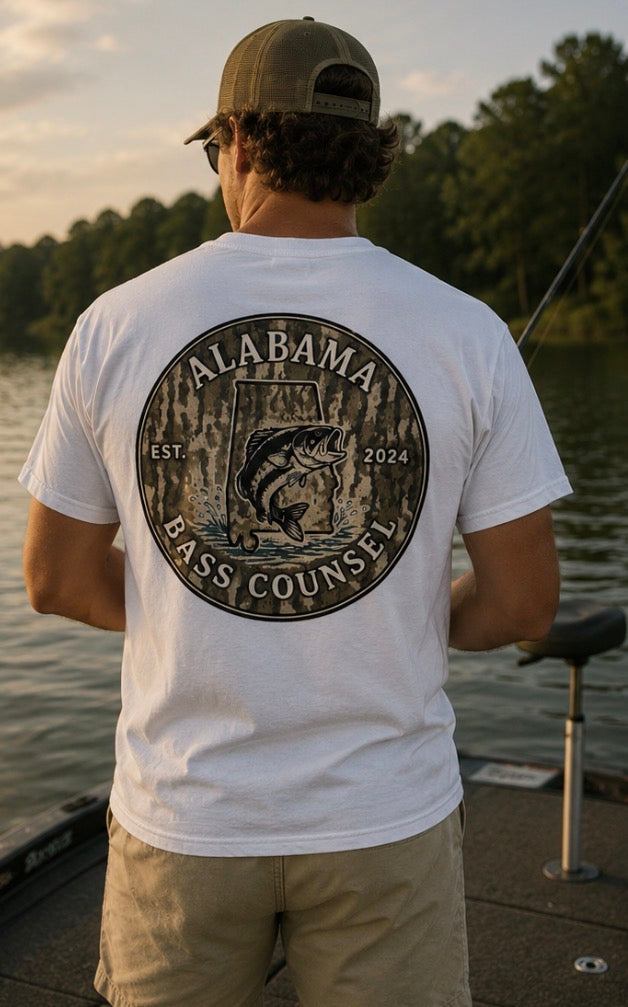 Alabama Bass Counsel Circle Logo