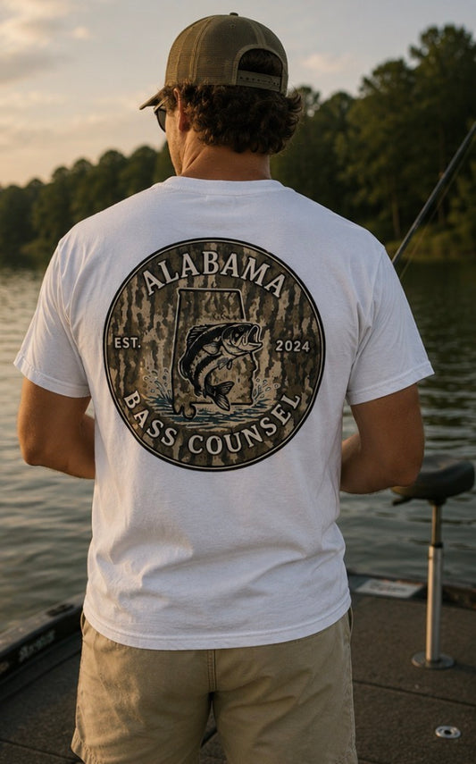 Alabama Bass Counsel Circle Logo