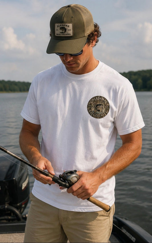 Alabama Bass Counsel Logo T-Shirt