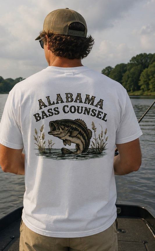 Alabama Bass Counsel Logo T-Shirt