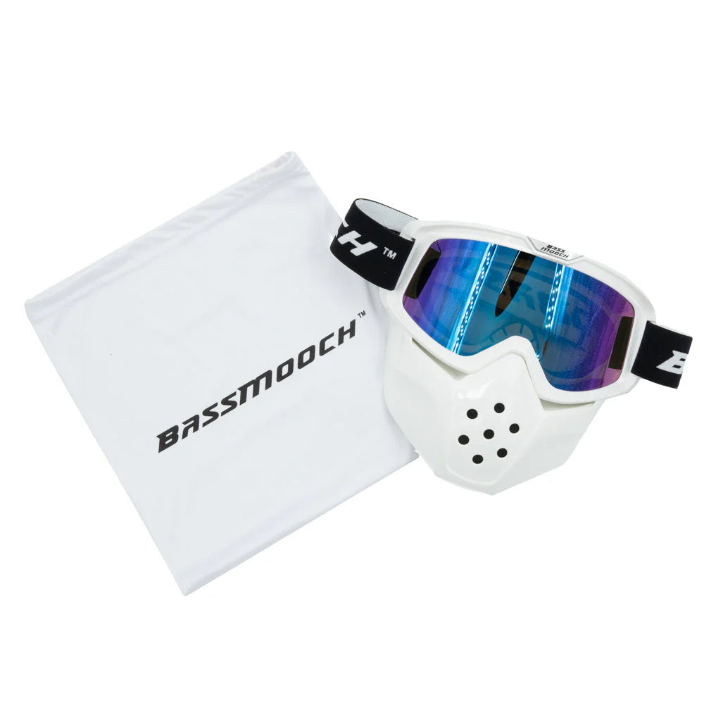 BassMooch M5 Trooper Face Mask (white)